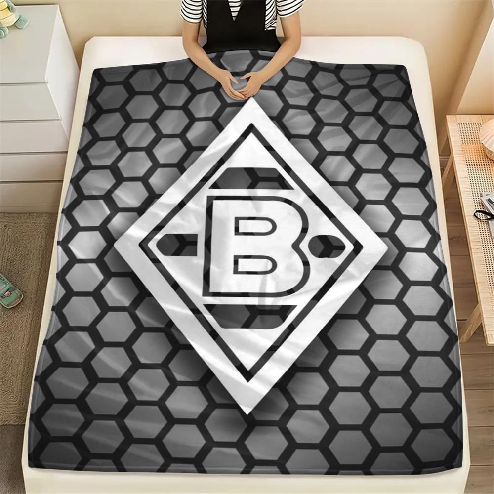 1pc Borussia Print Flannel Blanket, High quality Comfortable for All Seasons, Home Decor, Warmth and Comfort, Perfect for Christmas Gifts19