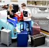 26-Inch All-Aluminum Alloy Suitcase with Combination Lock for Women and Men