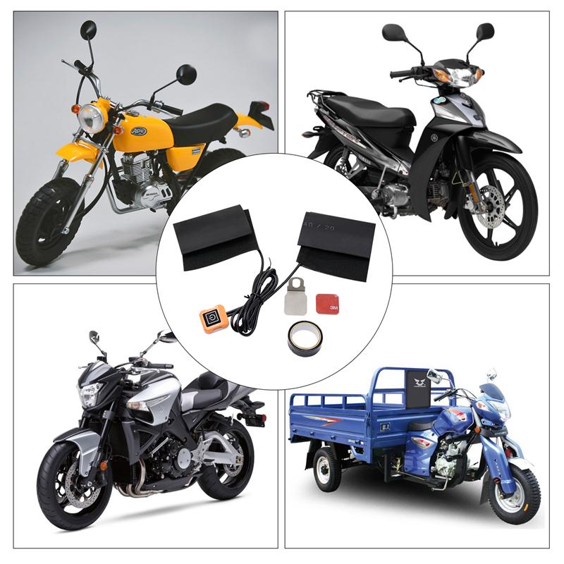 12V motocyklowe podgrzewane uchwyty podkładki ATV e-chwyt rowerowy gorąca pokrywa zestaw uchwytów elektryczny uchwyt grzewczy podgrzewacz do dłoni z inteligentnym