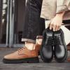 Fashion Ankle Boots 2025 Spring New Men's Formal Shoes Fashion Trend Versatile Thick Bottom Low Top Casual Shoes Designer Cowboy Boots
