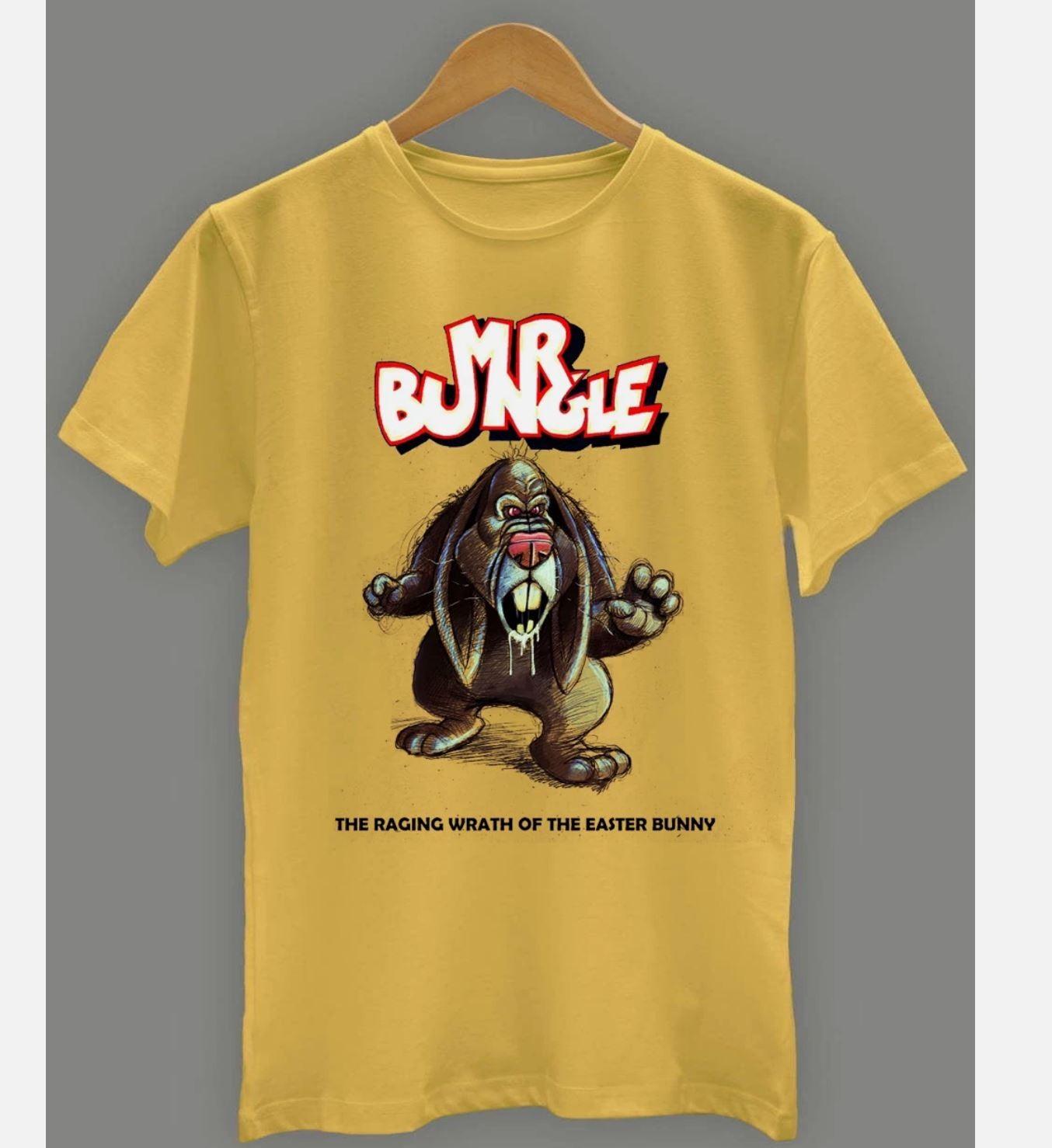 Rare Mr. Bungle Album Collection Gift for Fan Gold Color T-shirt M