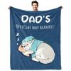 Gift For Dad Blanket Multi-Purpose Printed Blanket Cover Blanket Living Room Decoration Flannel Father'S Day Blanket