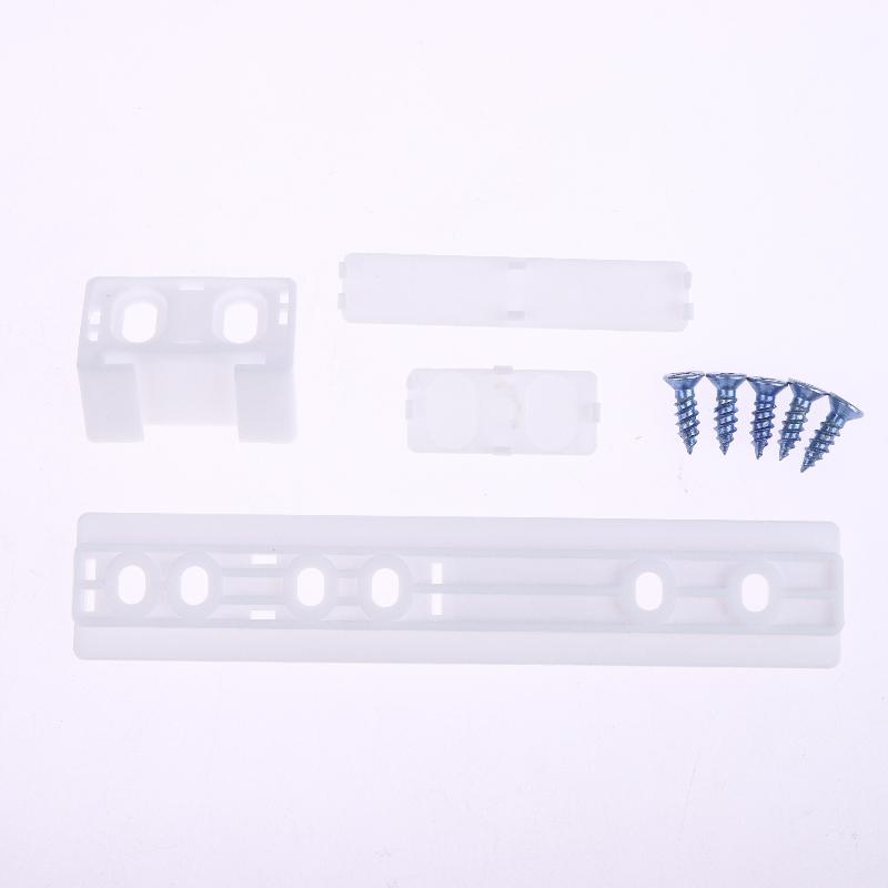 1/4 Sets Refrigerator Door Sliding Guide For Electrolux/Siemens/ Built-In Fridge Door Slide Rail Mounting Kit