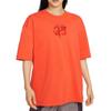 Jordan Drop Shoulder Sleeve T Shirt Women's Orange DM3245-869
