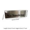 Warning Smoke Desk Display Stand Table Tent Sign Unique Card Reminder for Club