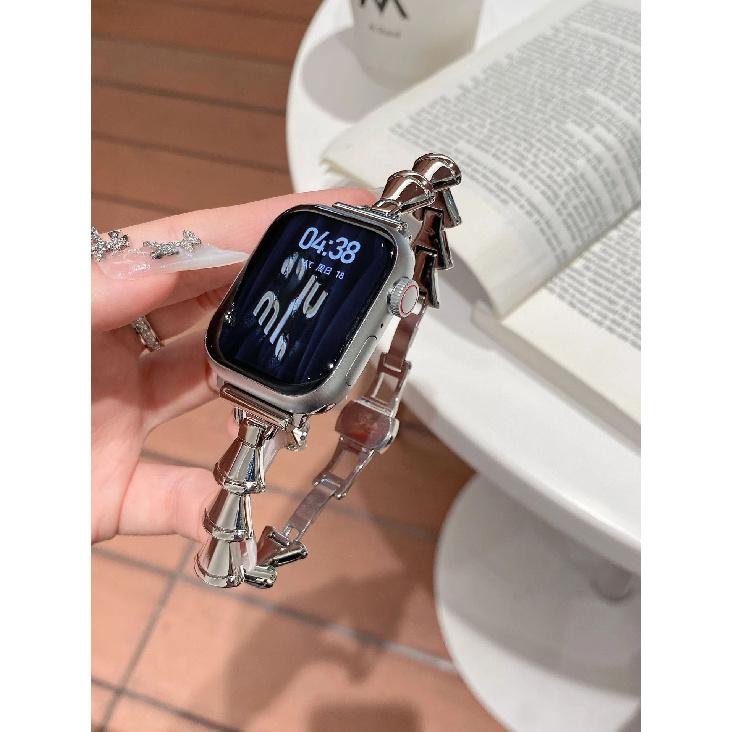 

Металл из цинкового сплава для ремешка Apple Watch 38 40 мм 41 42 44 45 49 46 мм Браслет «Кость дракона» Аксессуар для Iwatch S10 9 8 7 6 5 4 SE 38 40 41mm серебряный