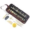 30-Piece Clay Sculpture and Carving Tool Set for Pottery and Polymer Clay