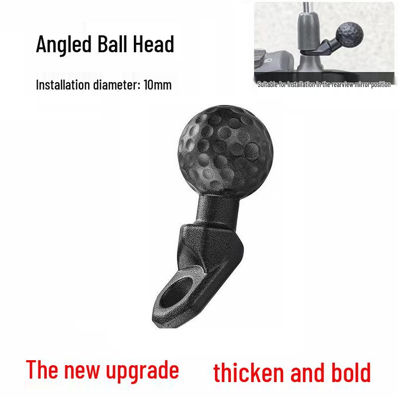 

M10 Ball Head Phone Mount for Motorcycle Handlebar & Mirror