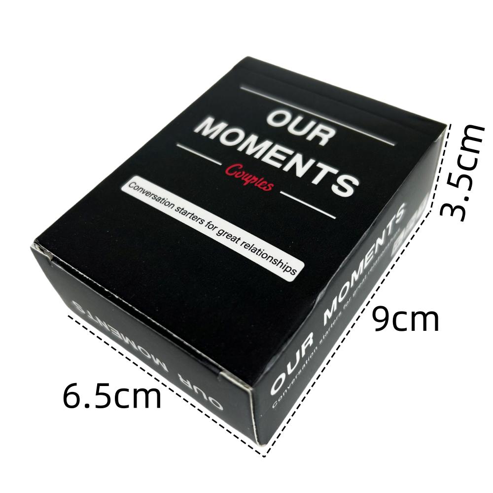 NAŠE CHVÍLE Párová karetní hra Začátky konverzace pro skvělý vztah Stolní hry