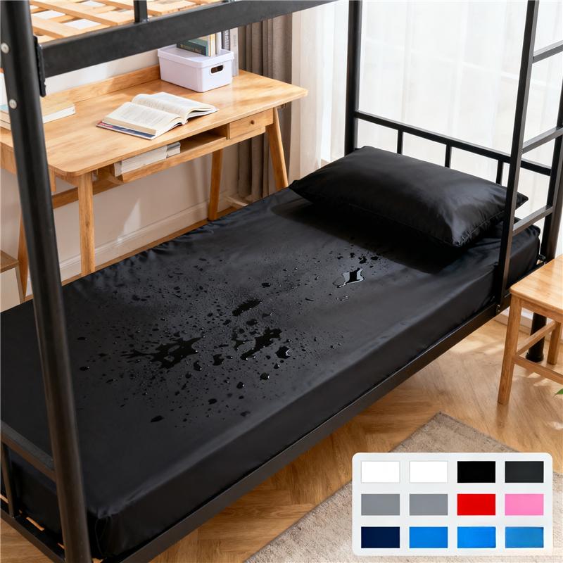 Coprimaterasso Impermeabile Spesso Protettore Lenzuolo con Angoli Regolabile Copriletto Coperta Antibatterica 140x200 160x200