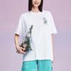 Li Ning X Line Friends Cartoon Print Loose Sports T-Shirt Unisex Tops White AHSR906-3