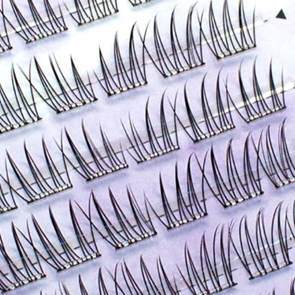 DIY Adhesive False Eyelashes Sweet False Eyelash Clusters  Grafting Lashes