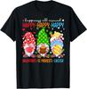 Happy Valentines St Patrick Easter Happy Holiday Gnome Funny T-Shirt