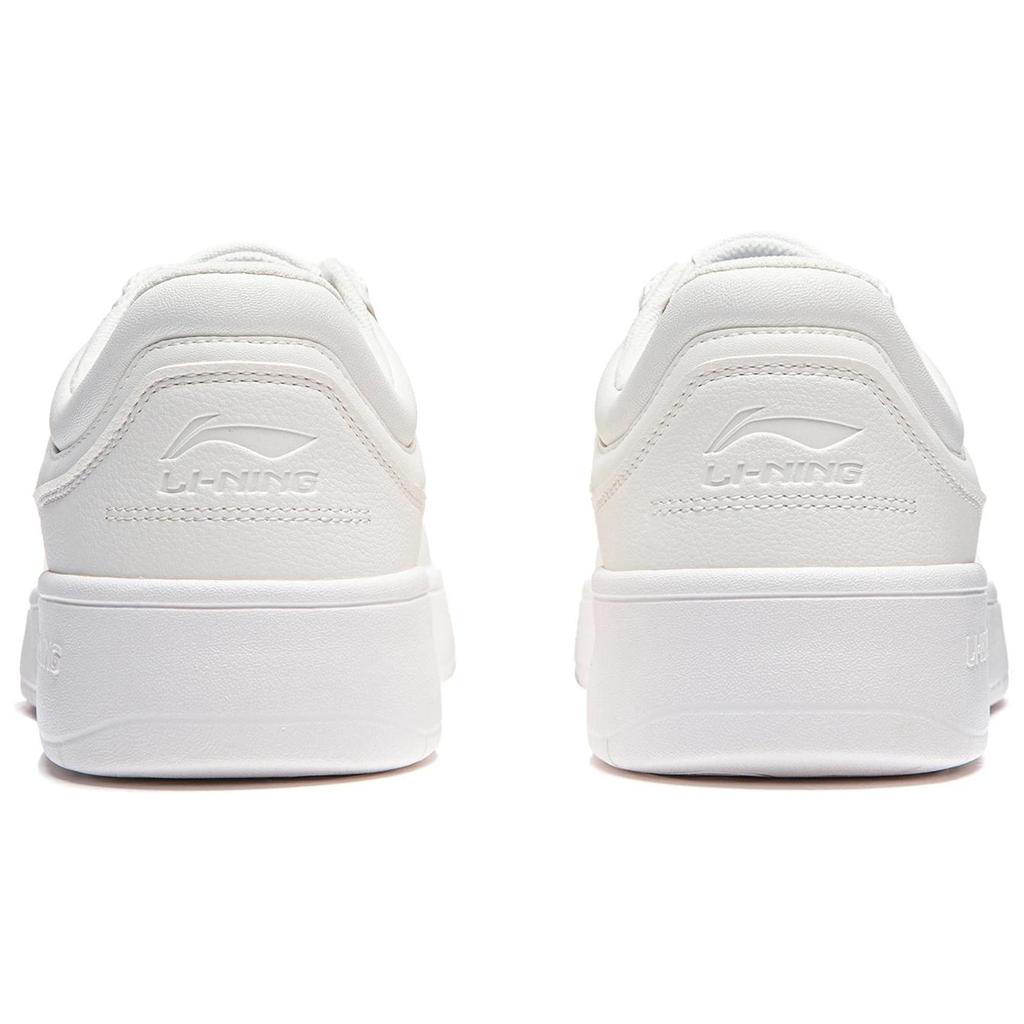 Li Ning Xingchu 2.0 V2 Versatile Casual Comfortable Thick Sole Height Increasing Non-Slip Wear-Resistant Skate Shoes Men Sneakers White AGCU107-6
