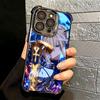 Fate Zero Stay Night Saber Plating Phone Case For Iphone 16 17 Pro Max Air 16E 14 15 Plus 12 13 Mini Anti-Fall Airabag Cover