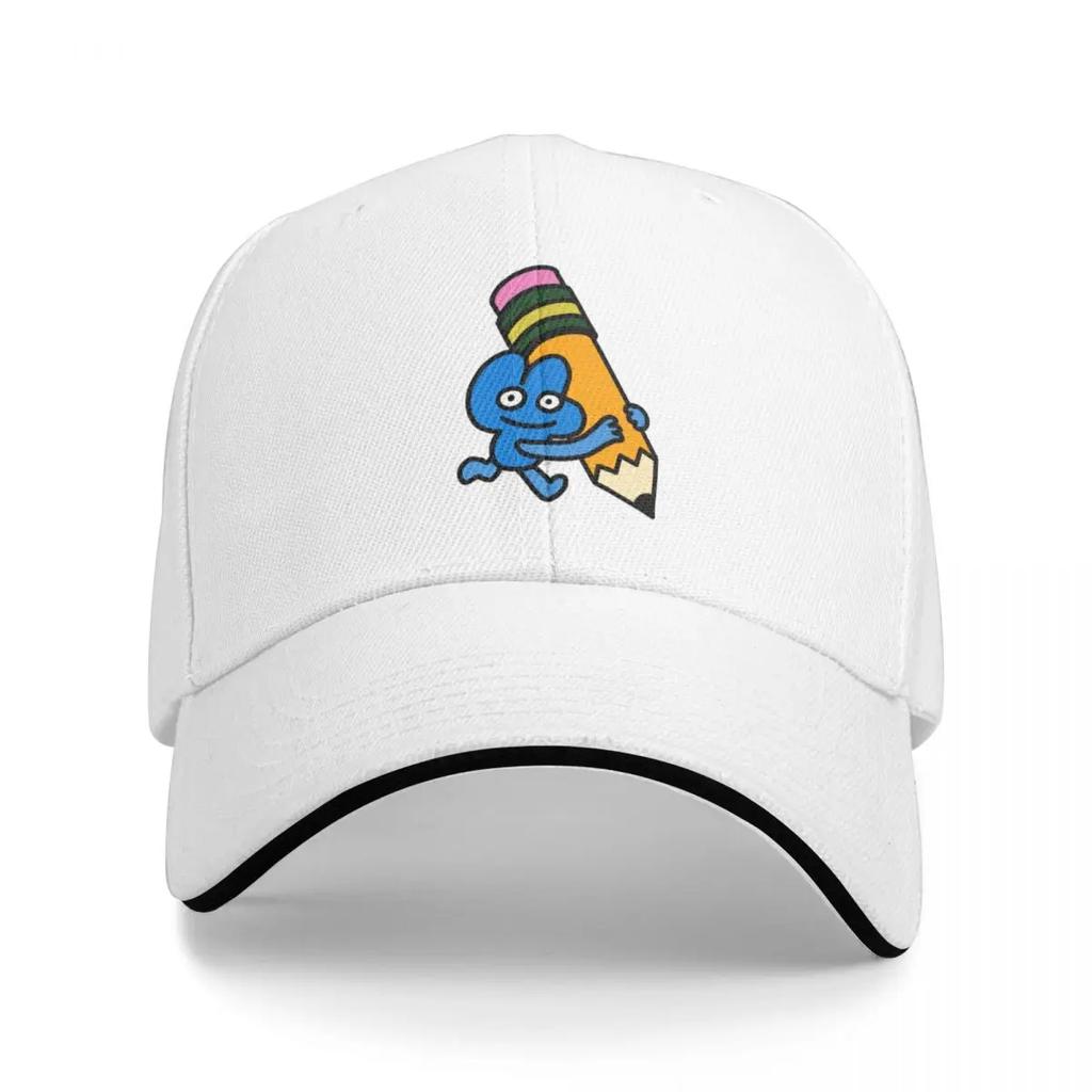 Four holding pencil BFDI Baseball Cap Hip Hop Sun Hat For Children Winter hat Sun Hats For Women Unisexs