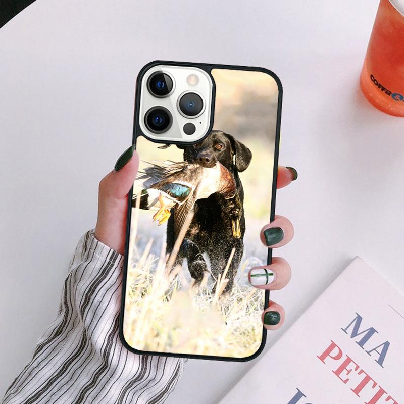 Hunting Animal and Fishing Man Phone Case For iPhone 17 Air 16Pro Max 15 14 13 12  Plus Max Cover Shell Coque