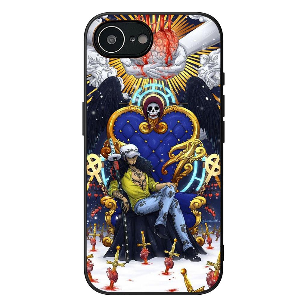

Cover for Samsung Galaxy S25 S24 S23 FE Plus Ultra S7 Edge A16 A15 5G s25+ Phone Case Trafalgar D Water Law One Luffy Piece Galaxy S24