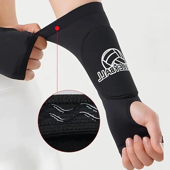 ARM Volleyball Sleeves with Protective Foam, Forearm Protectors S/M