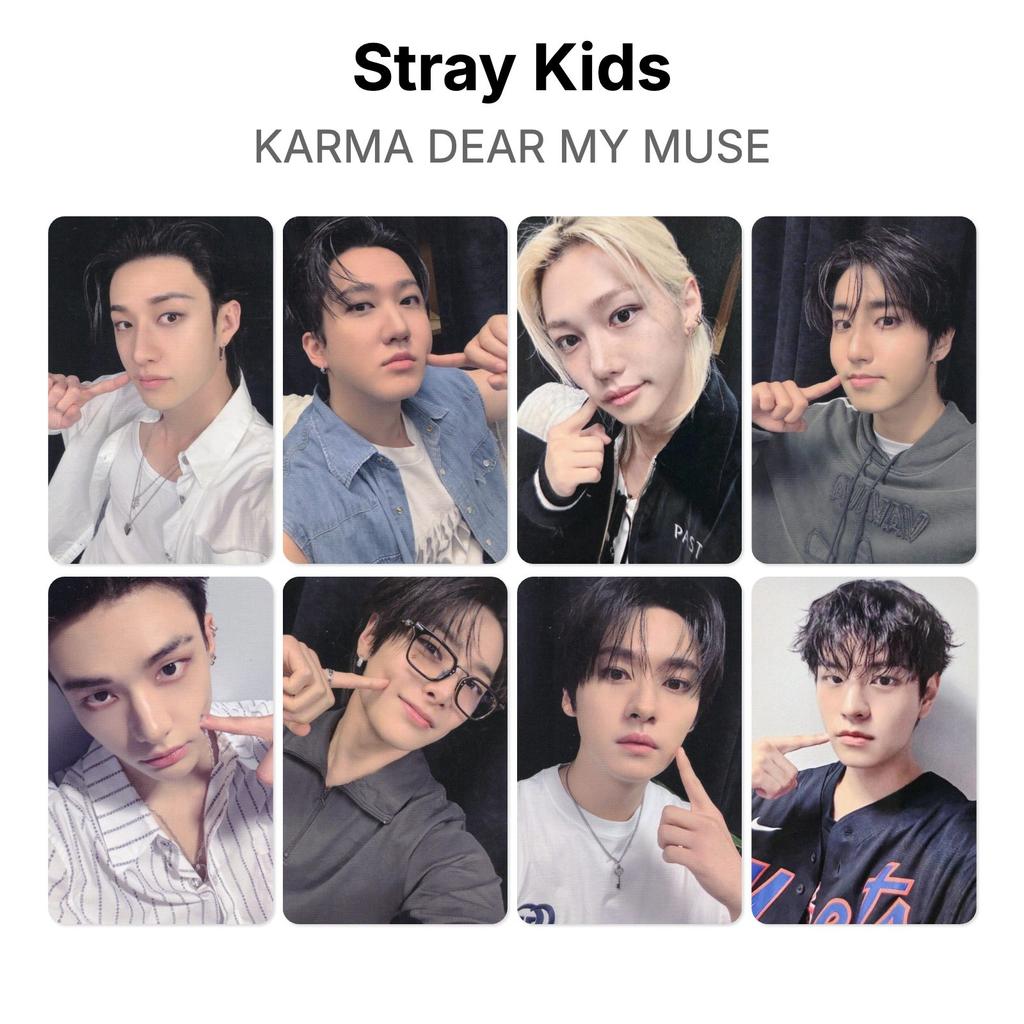 Stray Kids KARMA DEAR MY MUSE Official Photocard