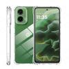 MotoG35 Case Clear Silicone Cover For Motorola Moto G35 G05 G85 Edge 60 Fusion 50 Neo Edge60 Pro 5G Shockproof Fundas Back Coque