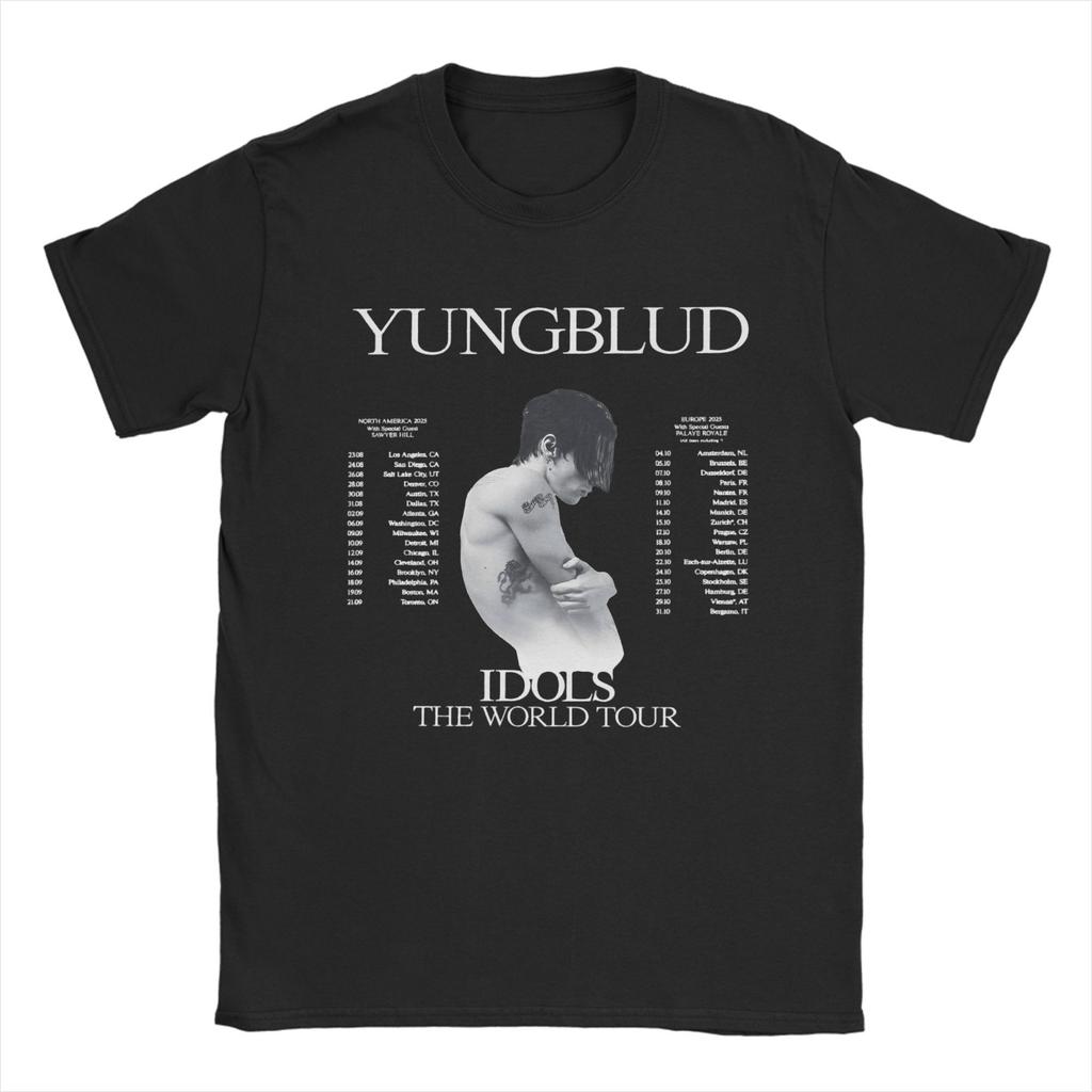Yungblud Idols 2025 Tour Graphic Printing T Shirt Men Women 100% Cotton Tee Shirt Clothing