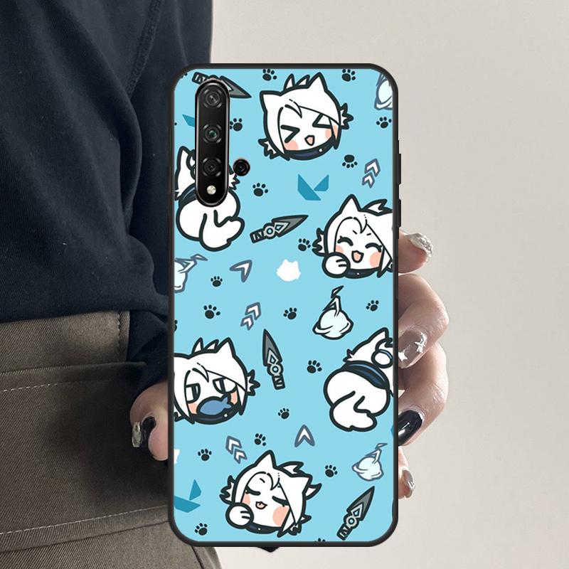 Grafika Postaci z Gry Valorant Na Etui Huawei Nova 12s 12i 11i 7i 8i 9 10 SE Y91 Y90 Y60 Y70 Y72 Y61 P60 Pro P30 P40 Lite
