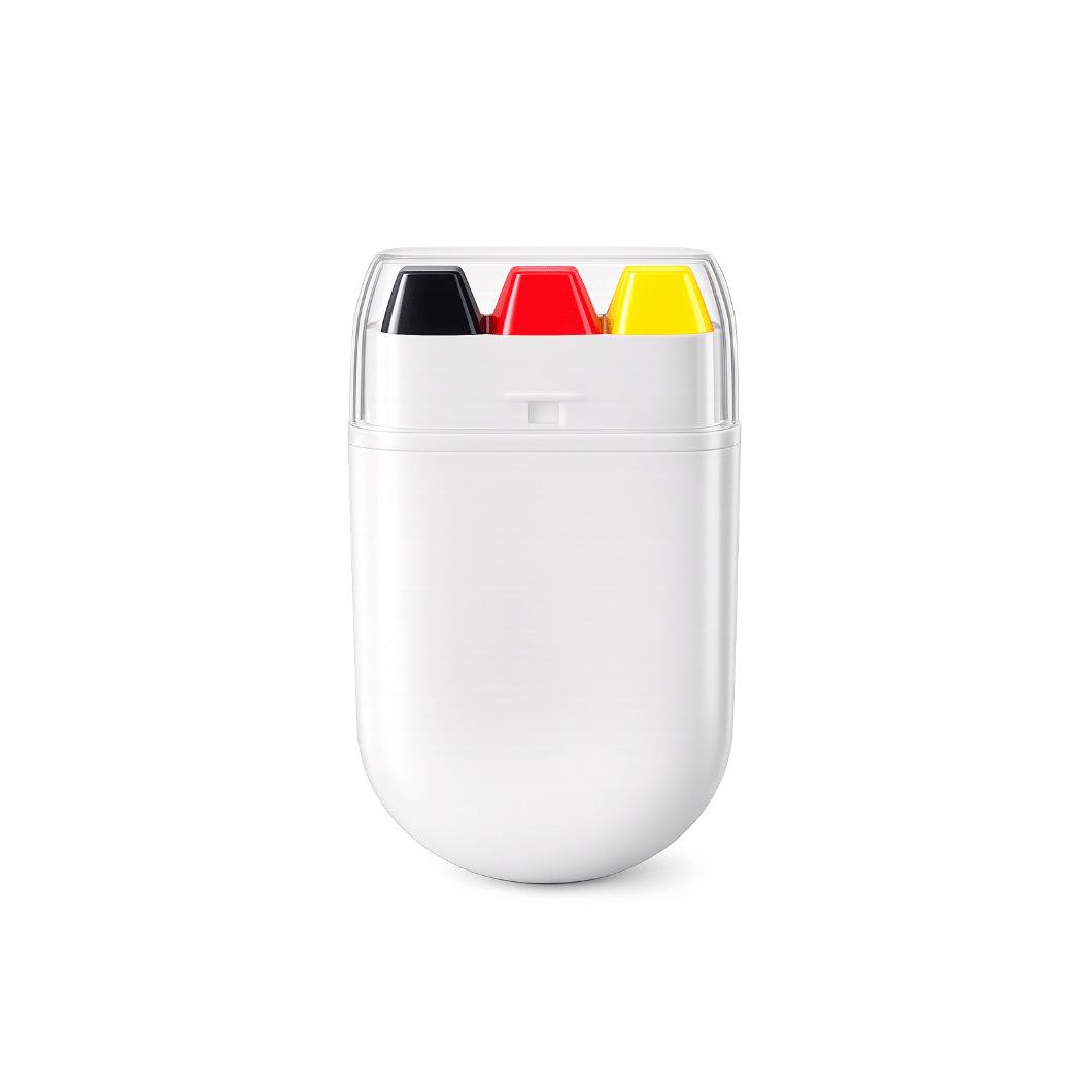 

Three-color Facial Paint Stick Series, Bright Color, Easy Cleaning, Easy Removal, Portable, Refreshing Daily Facial Paint 1PC# black-red-yellow