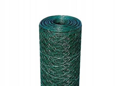 Hexagonal Fence Mesh Green 0.5m X 10m 13mm
