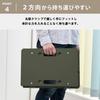 Yamazen Home Carry Household Platform x 41 cm in Elastomer Olive (YAMAZEN) Cart, 27.5 (Made Japan), Casters, Compact, Lightweight, Connectable, Drab,