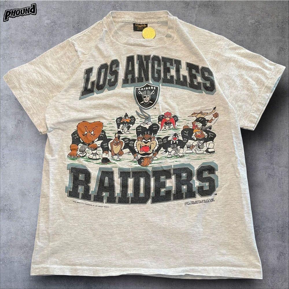 26 Remake Los Angeles Raiders Taz Looney Tunes T shirt Unisex tee HN1730 Unisex T-Shirt XXL