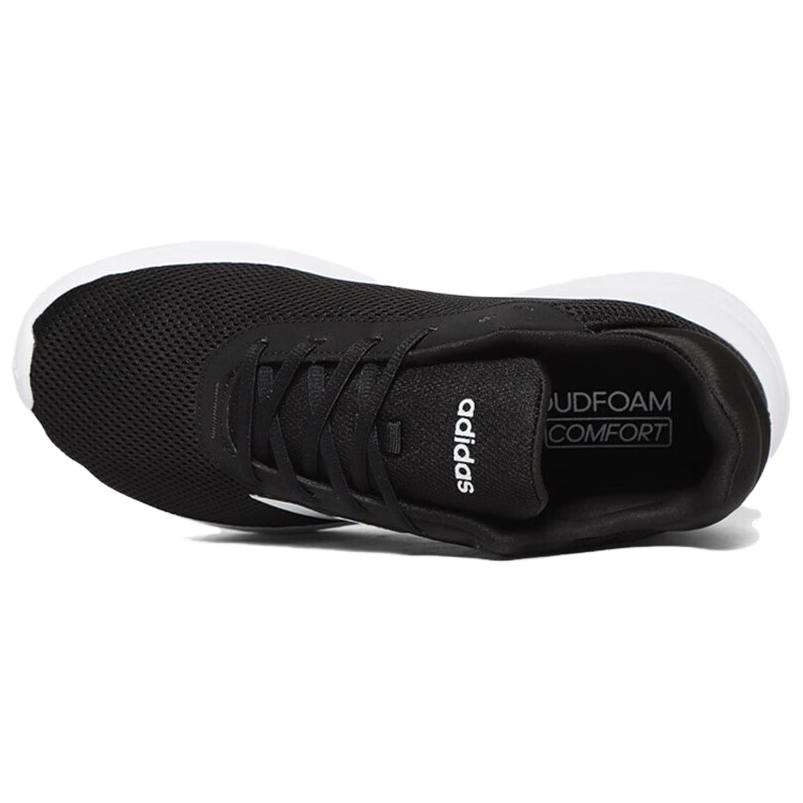 adidas Cloudfoam Fashion Cómodo Antideslizante Duradero Transpirable Zapatillas de Running de Caña Baja para Hombre Zapatillas Deportivas Negro Blanco IH2973