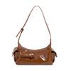 Niche Design Underarm Bag Women's New Fashion Retro Spice Girl Simple Locomotive Shoulder Bag