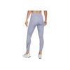 Nike Logo Print Long Fitness Leggings Women Bottoms Mist-Grey Blue DX0949-519