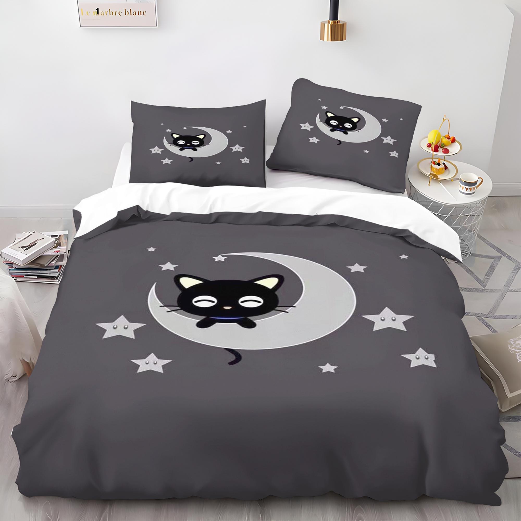 

CHOCOCAT Quilt Cover Cartoon Anime Duvet Printed Polyester Bedding Twin Size children Gift Various Sizes 135x200cm