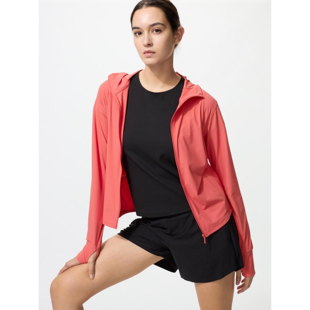 Uniqlo Japan Ultra Stretch Air Rhythm Uv Cut Full Zip Hoodie