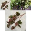 Flexible Artificial Turtle Leaf Plant For Creative Wedding Ornament Party Decor