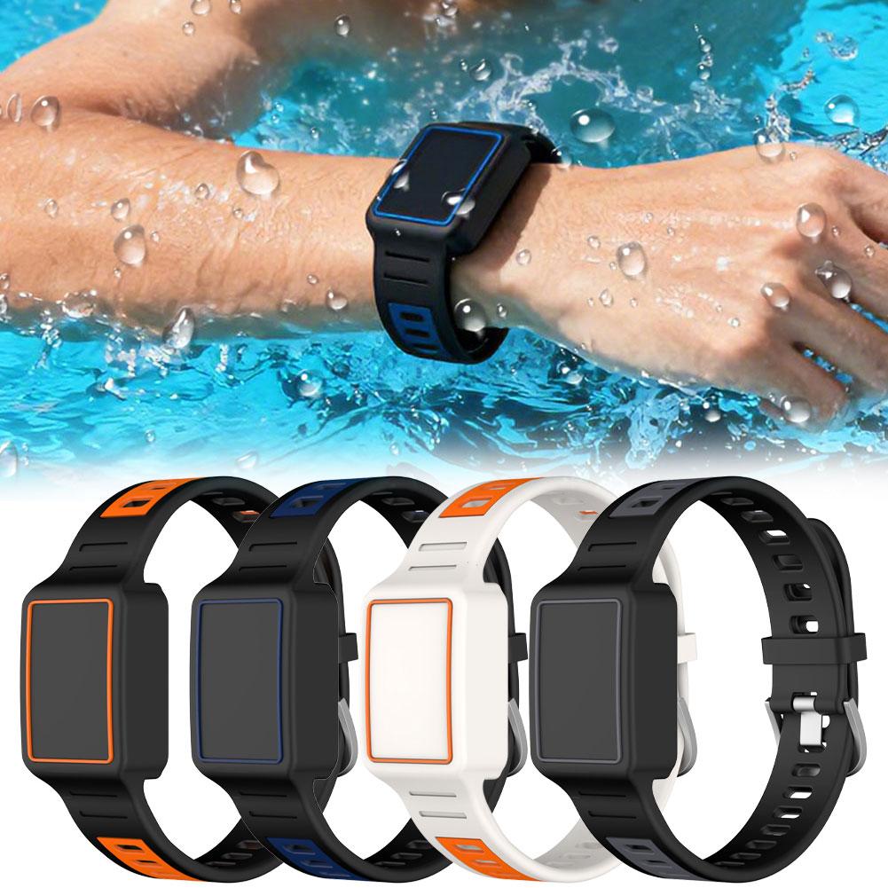 Silicone Strap For WHOOP 5.0 Fitness Tracker Waterproof Sweatproof Adjustable Band Durable Replacement Wristband For Sports