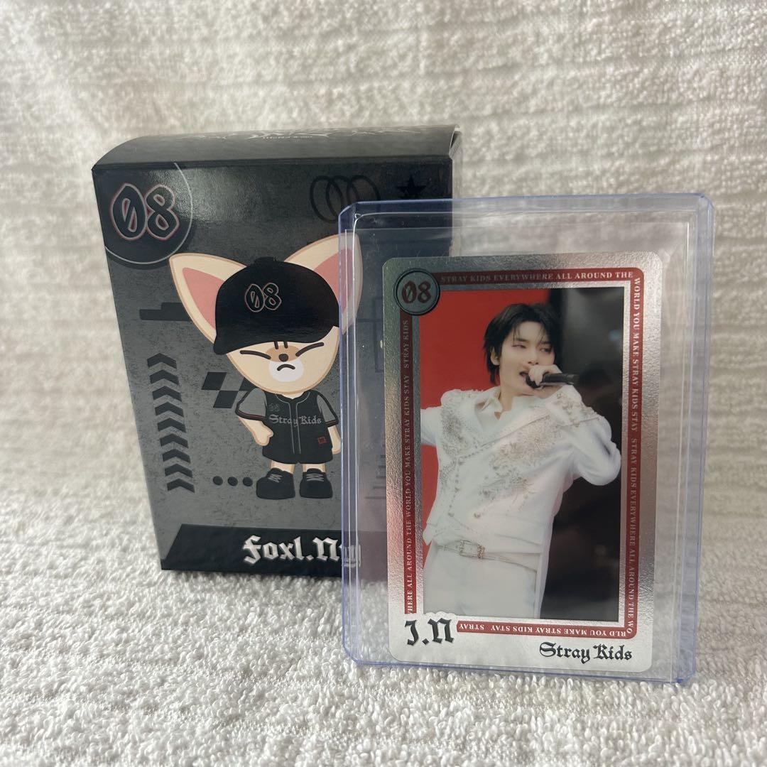 

[USED] Stray Kids SKZOO Stadium Figure Foxxyny with Trading Card