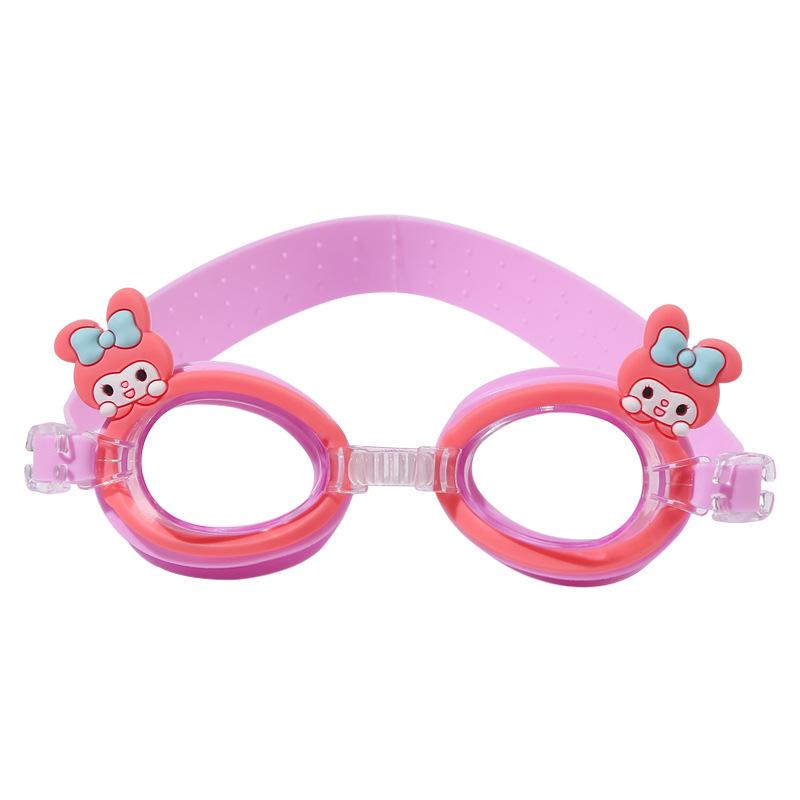 Unicorn Anti-Fog Kids' Swim Goggles with Adjustable Cartoon Strap