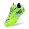 Children'S Football Shoes Tf Broken Nails Artificial Turf Rotating Buckle Leather Feet Boys And Girls Parent-Child Non-Slip Sports Shoes