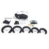 New Male Silicone Chastity Device Cock Cage Sex Toys With 5 Penis Ring Adult Belt Brass Lock Standard/Short Cage A122/A235
