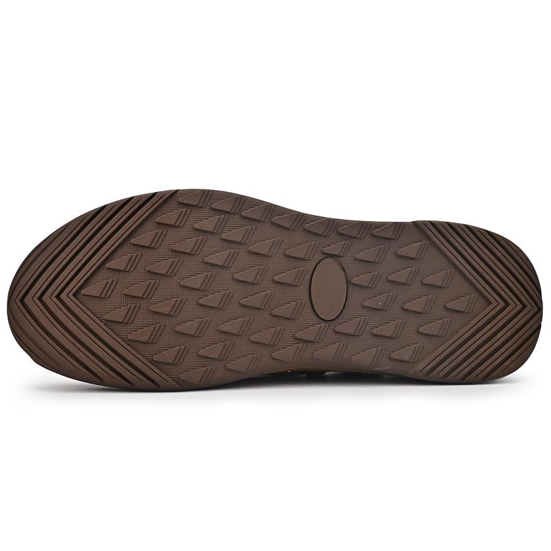 Fashion Men's Leather Sandals Summer Male Shoes Beach Sandals Comfortable Outdoor Casual Sneakers