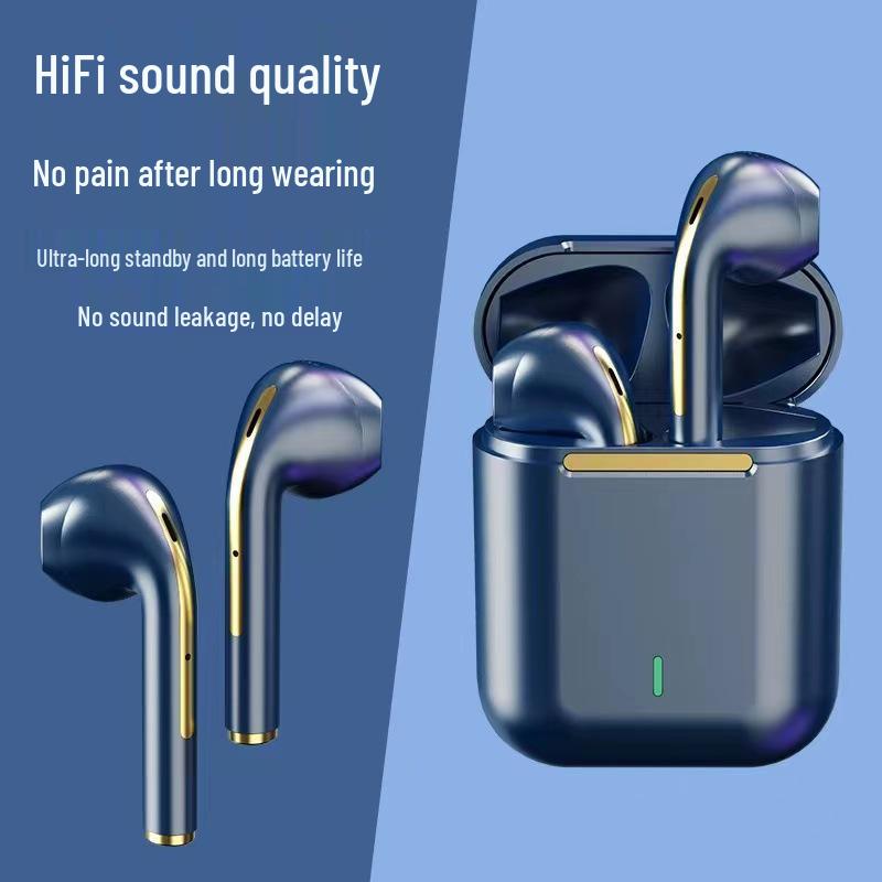 J18 TWS Noise-Cancelling Wireless Bluetooth In-Ear Sports Earphones