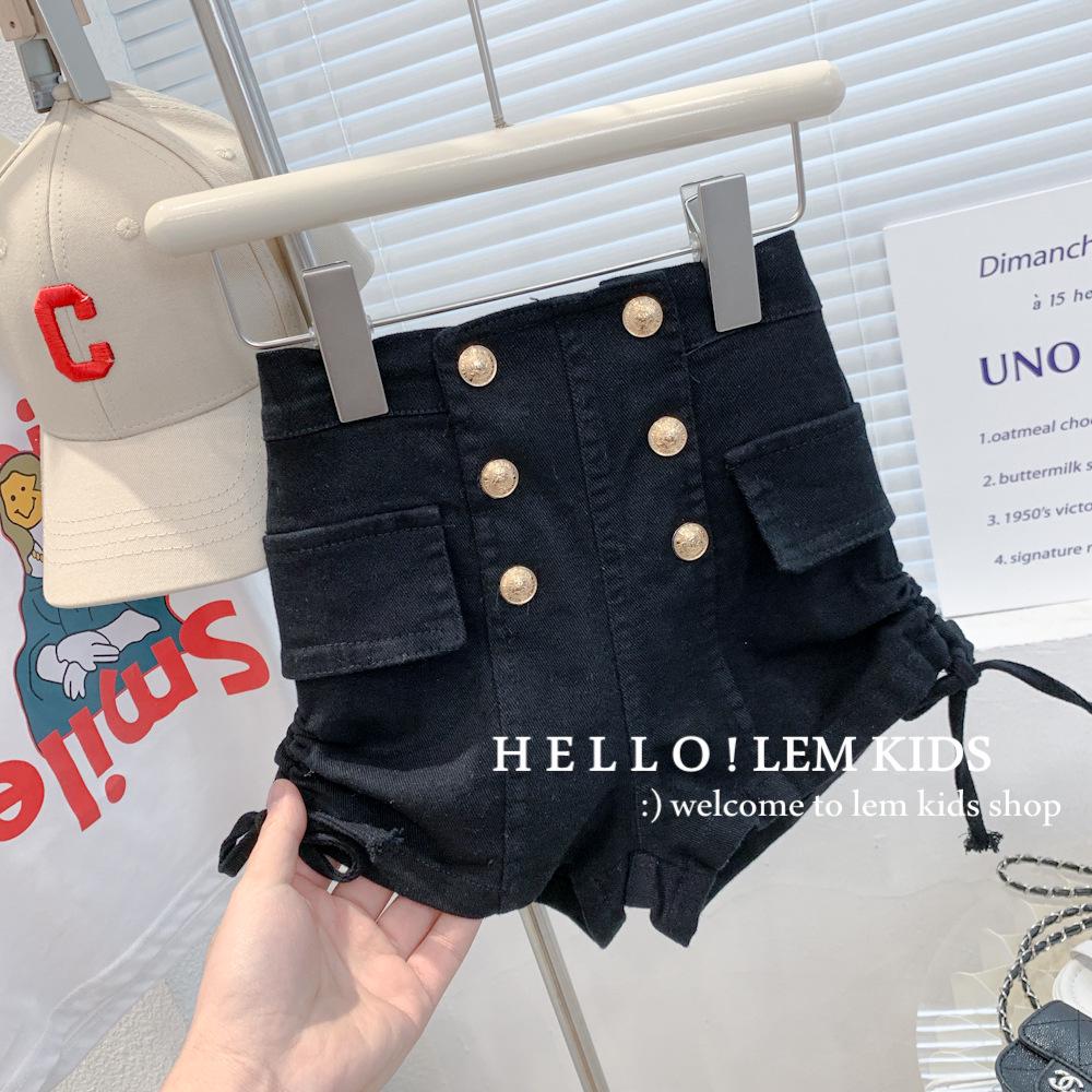 Girls' Summer Denim Shorts - 2022 Thin Style Hot Pants for Kids