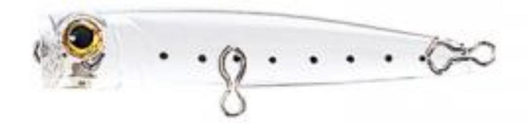 Bassday Crystal Popper 30S Sinking Lure 2.3 Grams CL-04 (1073)