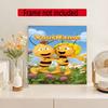 Biene Maja Customize Your Name Diamond Painting Round Diamond Diy Frameless Holiday Artwork Suitable For Home Office Wall Decoration