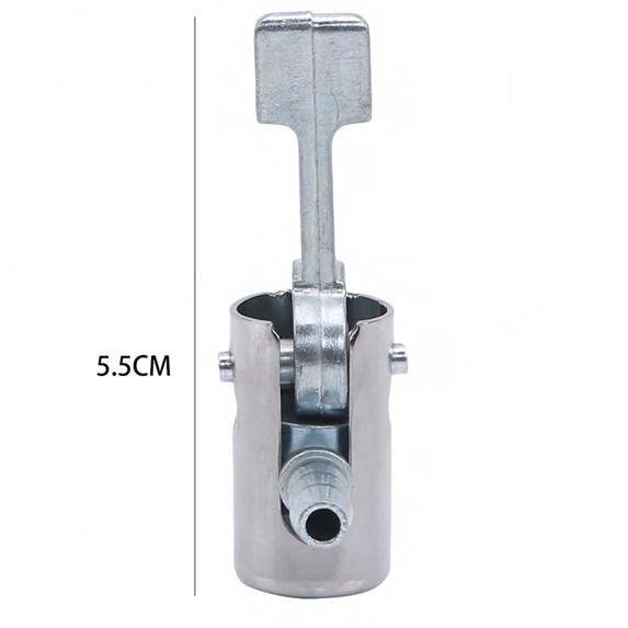 Inflator Nozzle Air Pump Repair Parts Zinc Alloy Beauty Mouth Bicycle Electric Car Auto Universal Rugged and Durable