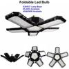 1pc Foldable LED Bulb Garage Light Energy Efficient Adjustable Brightness Perfect for Workspaces and Storage Areas
