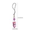 Cat Pendant Phone Lanyard Antilost Keyring Keychain Handbag Backpack Accessory